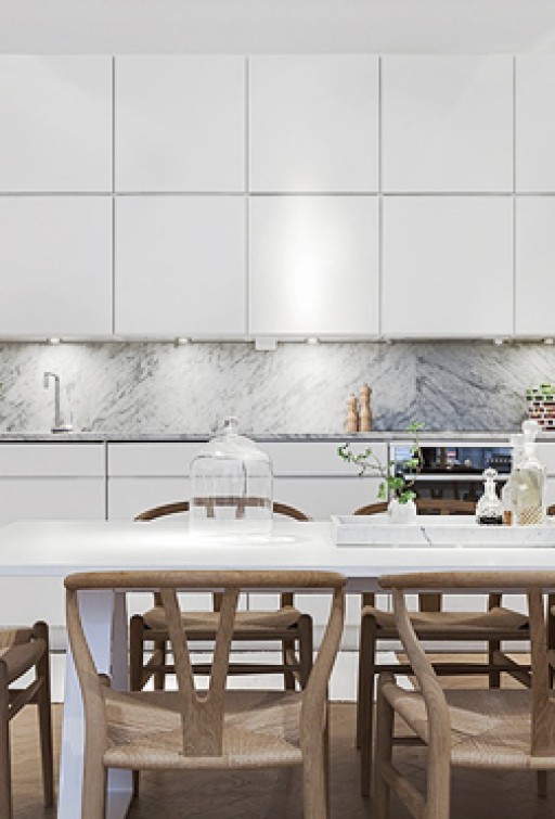 Marble in the kitchen